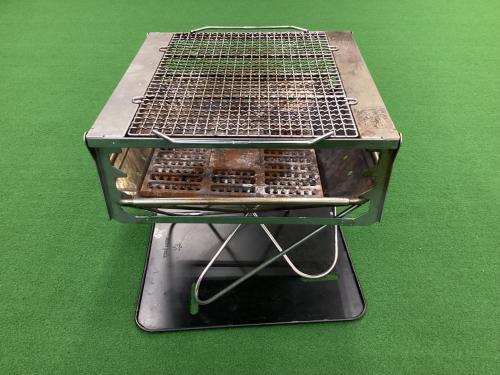 Snow peak (スノーピーク) 焚火台Lスターターセット 焚火台 グリルブリッジ、焼き網Pro ベースプレートスタンド付き