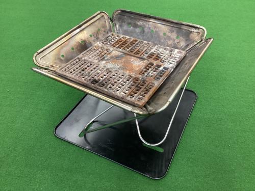 Snow peak (スノーピーク) 焚火台Lスターターセット 焚火台 グリルブリッジ、焼き網Pro ベースプレートスタンド付き