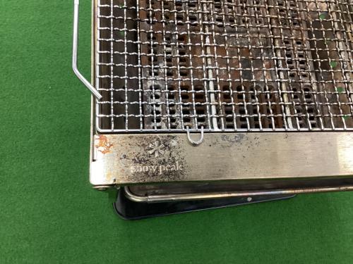 Snow peak (スノーピーク) 焚火台Lスターターセット 焚火台 グリルブリッジ、焼き網Pro ベースプレートスタンド付き