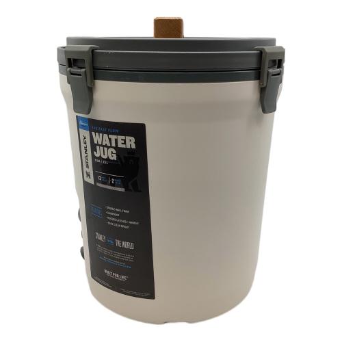 STANLEY (スタンレー) ウォータージャグ 本体ホワイト BONFIRE zapapam STJ GRIP+ジャグカバー付き