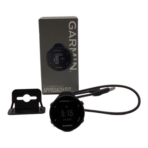 Garmin Approach G12 GPSゴルフナビ Garmin シリーズ最軽量のGPSゴルフナビ 腕時計型『Approach S12
