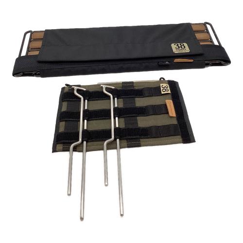 38explore (サーティーエイトエクスプロー) アウトドアテーブル ブラック ☆/E GAIFU A38grate