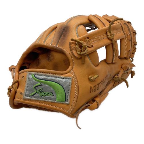 久保田スラッガー (クボタスラッガー) 軟式グローブ 27.5cm オレンジ 本多モデル 内野用 KSN-YH46