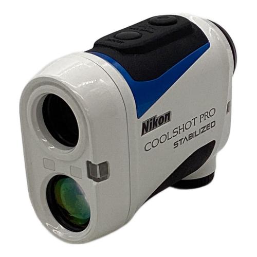 Nikon (ニコン) ゴルフ距離測定器 ホワイト ケース付 製造番号