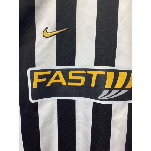 NIKE (ナイキ) サッカーユニフォーム F30105CRT 03-04 ゲームシャツ メンズ SIZE M ブラック×ホワイト