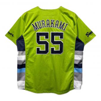 東京ヤクルトスワローズ (トウキョウヤクルトスワローズ) 応援グッズ Lサイズ グリーン 2021TOKYO燕パワー @ ユニフォーム 村上宗隆【55】