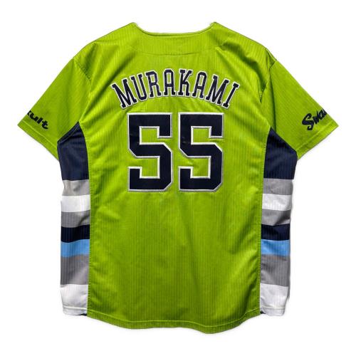 東京ヤクルトスワローズ (トウキョウヤクルトスワローズ) 応援グッズ Lサイズ グリーン 2021TOKYO燕パワー @ ユニフォーム 村上宗隆【55】