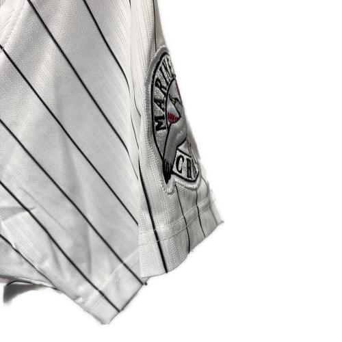 千葉ロッテマリーンズ (チバロッテマリーンズ) 応援グッズ Lサイズ ブラック×ホワイト 2020年ホームユニフォーム @ ユニフォーム 佐々木朗希【17】