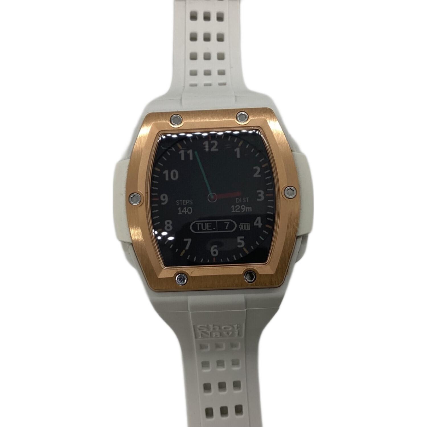 Shot Navi (ショットナビ) ゴルフGPSナビ ホワイト Crest｜トレファク