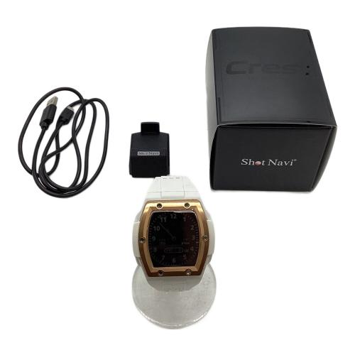 Shot Navi (ショットナビ) ゴルフGPSナビ ホワイト Crest｜トレファク