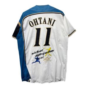 北海道日本ハムファイターズ (ホッカイドウニッポンハムファイターズ) 応援グッズ SIZE O ホワイト 受注生産品 夢への道しるべ ＠ ユニフォーム 大谷翔平【11】