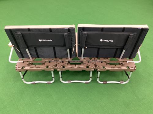 Snow peak (スノーピーク) アウトドアチェア ラックソットマルチスターターセット アームレストプラス