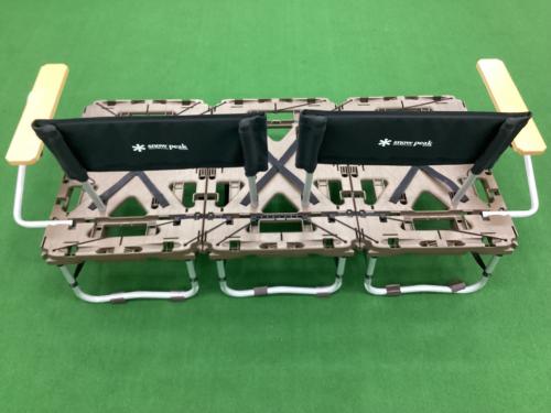 Snow peak (スノーピーク) アウトドアチェア ラックソットマルチスターターセット アームレストプラス