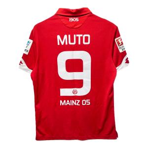 FSVマインツ05 サッカーユニフォーム SIZE M レッド 武藤 嘉紀【9】2016/17年ホームレプリカユニフォーム LOTTO