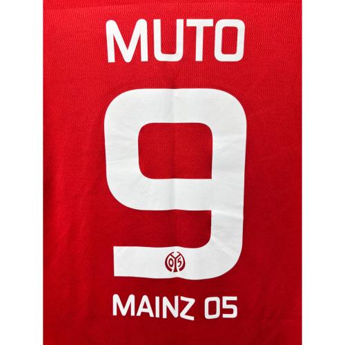 FSVマインツ05 サッカーユニフォーム SIZE M レッド 武藤 嘉紀【9】2016/17年ホームレプリカユニフォーム LOTTO