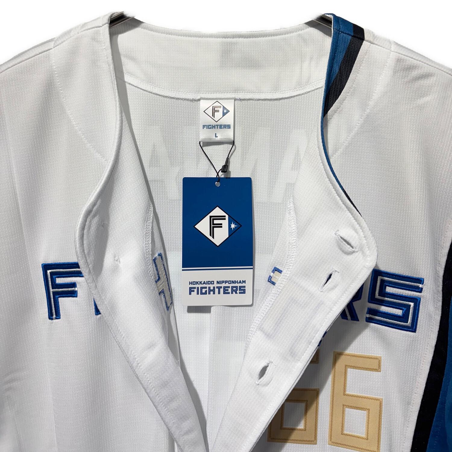 北海道日本ハムファイターズ　レプリカユニフォーム　ホーム　万波中正　L 北海道日本ハムファイターズ レプリカユニフォーム ホーム 万波