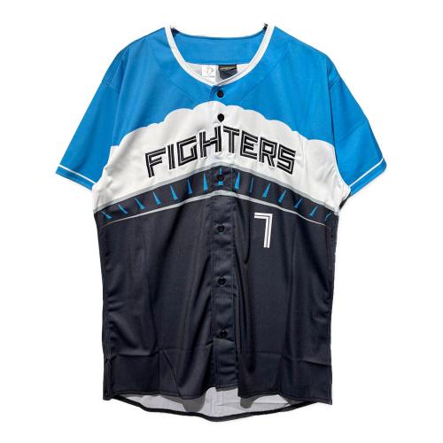 北海道日本ハムファイターズ (ホッカイドウニッポンハムファイターズ) 応援グッズ XLサイズ ブルー×ブラック エスコンフィールドレプリカユニフォーム2025 ユニフォーム 松本剛【7】