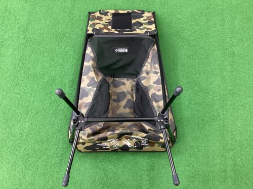 Helinox (ヘリノックス) アウトドアチェア グリーン ＠ A BATHING APE チェアツー