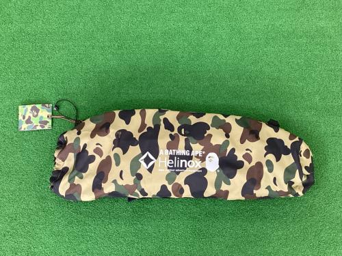 Helinox (ヘリノックス) アウトドアチェア グリーン ＠ A BATHING APE チェアツー