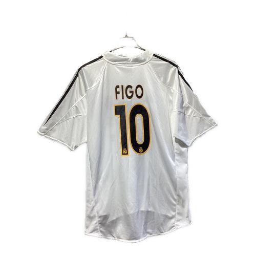 レアル・マドリード サッカーユニフォーム メンズ SIZE 2XO ホワイト ルイス・フィーゴ【10】04/05ホームユニフォーム adidas 367842