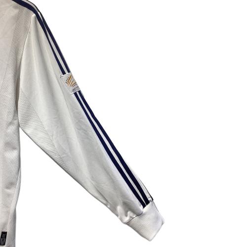レアル・マドリード サッカーユニフォーム メンズ SIZE M ホワイト ラウール・ゴンザレス【7】長袖 adidas