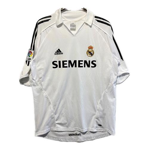 レアル・マドリード サッカーユニフォーム メンズ SIZE 2XO ホワイト ラウール・ゴンザレス【7】 adidas 984329