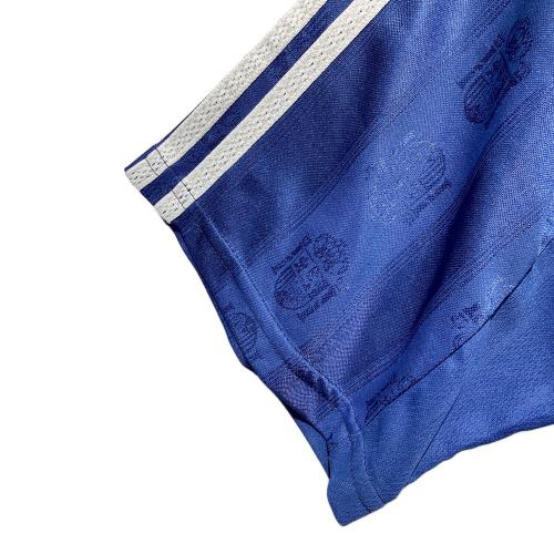 スペイン代表 (スペインダイヒョウ) サッカーユニフォーム SIZE 不明 ブルー×ネイビー 88-99年 アウェイユニフォーム adidas