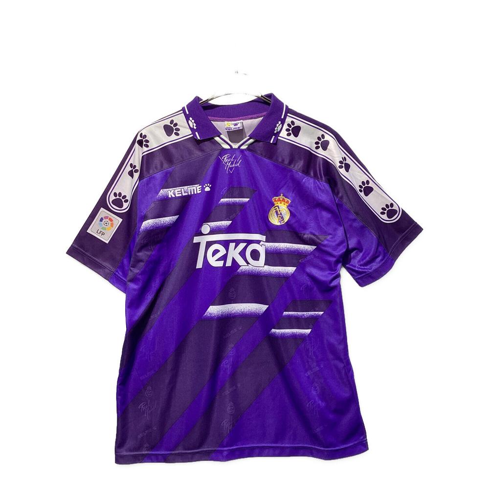 レアル・マドリード サッカーユニフォーム SIZE M パープル 94-96年