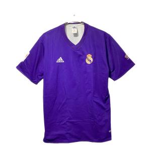 レアル・マドリード サッカーユニフォーム SIZE O パープル×ホワイト リバーシブルウェア  02 100周年ユニフォーム サード 半袖 156649