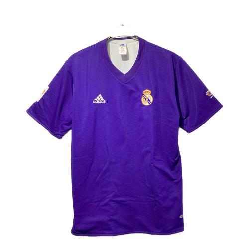 レアル・マドリード サッカーユニフォーム SIZE O パープル×ホワイト リバーシブルウェア  02 100周年ユニフォーム サード 半袖 156649