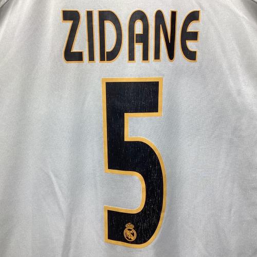 レアルマドリード 2004　ジネディーヌ　ジダン ユニフォーム ジネディーヌ・ジダン 2003-2004 レアルマドリード ユニフォーム