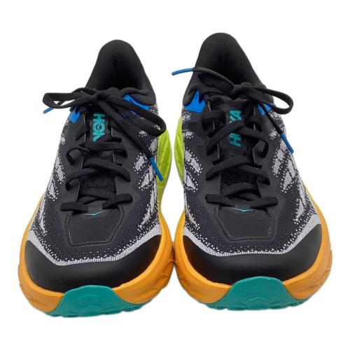 HOKAONEONE (ホカオネオネ) ランニングシューズ メンズ SIZE 27cm ブラック×オレンジ スピードゴート5 1123157