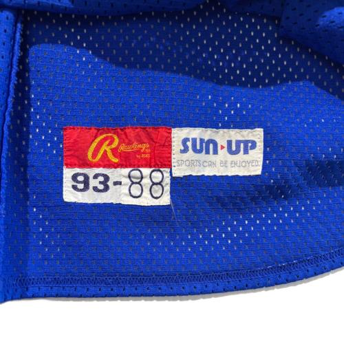 横浜DeNAベイスターズ (ヨコハマディーエヌエーベイスターズ) 応援グッズ ブルー 1993年実使用ビジターユニフォーム ユニフォーム 藤枝慎治【88】