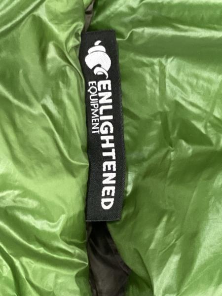 ENLIGHTENED EQUIPMENT (エンライト イクイップメント) 封筒型シュラフ