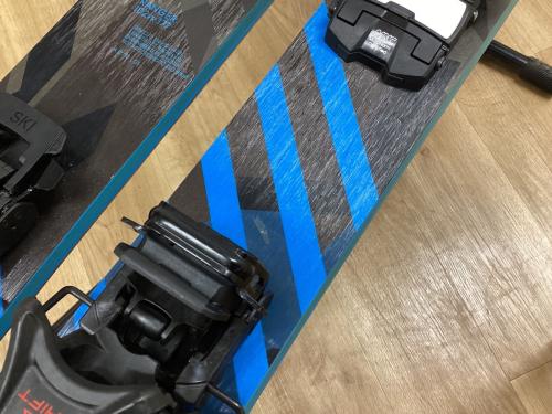 FISCHER (フィッシャー) ファットスキー 177cm @ RANGER 102 ・SALOMON S/LAB SHIFT MNC 13