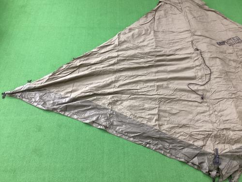 GRIP SWANY (グリップスワニー) モノポールテント オリーブ@ GST-04 FIRE PROOF GS MOTHER TENT 約420x420x280cm 2-4人用 未使用品 未使用品 スカートあり TC素材