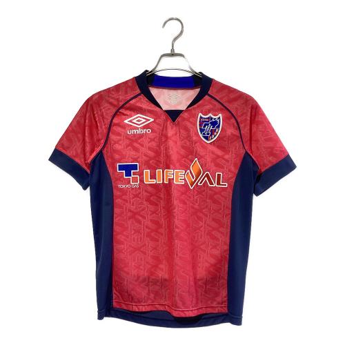FC東京 (エフシートウキョウ) 2017シーズン プレマッチ用 サッカーユニフォーム ピンク×ネイビー SIZE SS-S