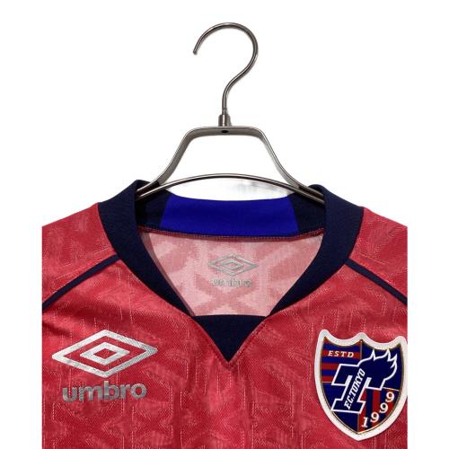 FC東京 (エフシートウキョウ) 2017シーズン プレマッチ用 サッカーユニフォーム ピンク×ネイビー SIZE SS-S