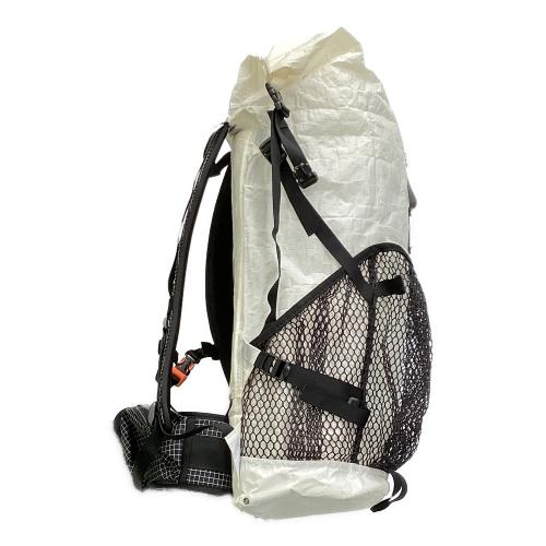 Hyperlite Mountain Gear (ハイパーライトマウンテンギア) バックパック SIZE L ホワイト ウィンドライダー2400 背面長 51cm以上 31-40L(山小屋泊)