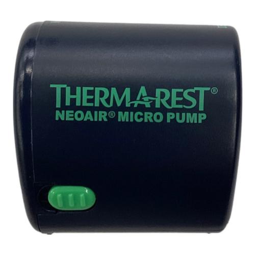 THERMAREST (サーマレスト) インフレータブルマット グレー×グリーン/ポンプ付 neoair xtherm