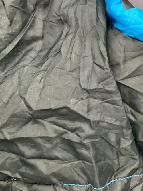 ISUKA (イスカ) マミー型シュラフ(化繊) ブルー×ブラック アルファライト 700X 【春～秋用】 約203×81cm