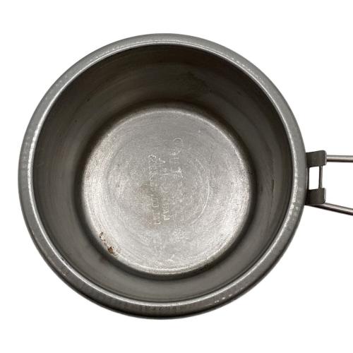 CASCADE CUP (カスケードカップ) シェラカップ 1/2パイント リッドバー付初期モデル