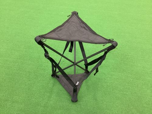 FIELD RECORD (フィールドレコード) アウトドアチェア ＠ ブラック FR-CHAIR CARBON TRIANGLE ハイ