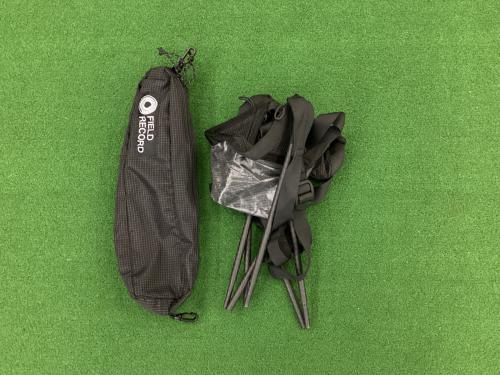 FIELD RECORD (フィールドレコード) アウトドアチェア ＠ ブラック FR-CHAIR CARBON TRIANGLE ハイ