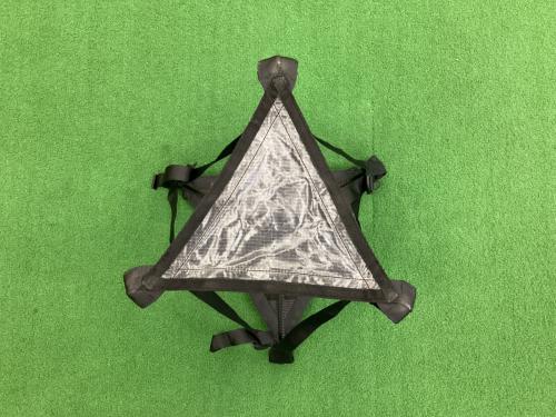 FIELD RECORD (フィールドレコード) アウトドアチェア ＠ ブラック FR-CHAIR CARBON TRIANGLE ハイ