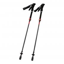 MSR (エムエスアール) トレッキングポール 100-120cm ブラック×レッド 2P ダイナロックアッセント カーボン