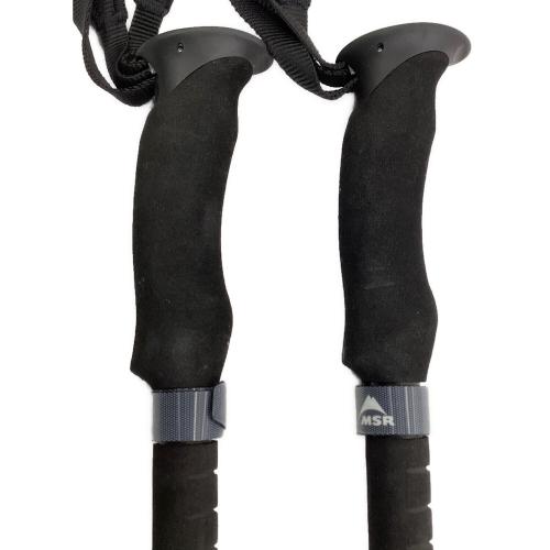 MSR (エムエスアール) トレッキングポール 100-120cm ブラック×レッド 2P ダイナロックアッセント カーボン