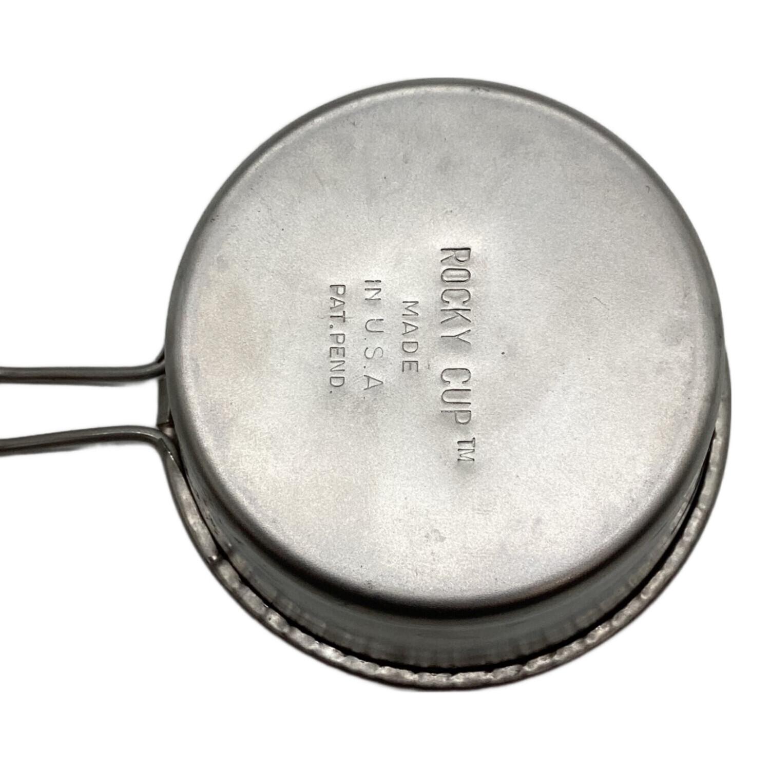 ROCKY CUP (ロッキーカップ) シェラカップ TM刻印 ハーフパイント