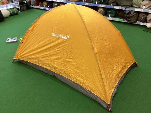 mont-bell (モンベル) 登山用テント ショックコード伸び有 1122533 ステラリッジテント2 約105x210x130cm 1人用 程度A 程度C ハンマーなし/説明書あり