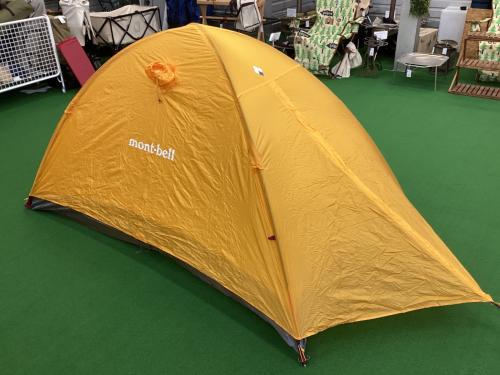 mont-bell (モンベル) 登山用テント ショックコード伸び有 1122533 ステラリッジテント2 約105x210x130cm 1人用 程度A 程度C ハンマーなし/説明書あり